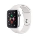 Apple Watch Series 5 GPS 40mm Aluminum Case with White Sport Band  Silver