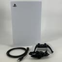 Sony PlayStation 5 Disc Edition Console White 825GB - Very Good Cond. w/ Bundle!
