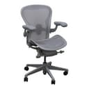 Herman Miller Aeron Remastered V2 Size B – Ergonomic Mesh Office Chair - Mineral