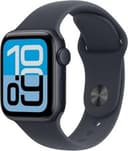 Apple Watch SE 3 GPS 40mm Midnight Aluminum Case Sport Band S/M Excellent