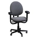 Steelcase Criterion High Back Office Chair Charcoal Gray Fabric Adjustable