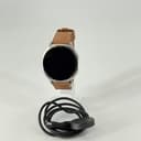 Samsung Galaxy Watch8 44mm Silver Aluminum (GPS) w/ Camel Hybrid Band- Very Good