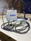 Epson G3-351S-UL Robot, 350mm arm with RC180 Controller, all cables, vacuum lift