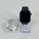 Apple Watch (Series 10) 46mm Jet Black Aluminum (GPS) w/ Black Sport - Good
