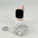 Apple Watch (Series 10) 42mm Rose Gold Aluminum (GPS) w/ Pink Sport Band - Good