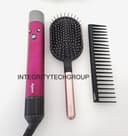 Genuine Dyson Hair Dryer Airwrap Multi Styler Fuchsia Wand+Brushes (USED)