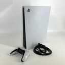 Sony PlayStation 5 Digital Edition Console White 825GB w/ Controller/HDMI - Good