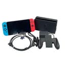 Nintendo Switch 64GB OLED Console Neon Blue & Neon Red 1 Day Ship Excellent