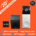 ✅ WYZE Wireless Duo Cam Video Doorbell Chime Included Battery Powered 2K Silver✅
