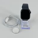 Apple Watch (Series 10) 42mm Jet Black Aluminum (GPS) w/ Sport Band - Good