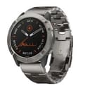 Garmin Fenix 6X Pro Solar w/ Vented Titanium Band (010-02157-23)