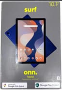 onn. 10.1" Surf Tablet 32GB 3GB RAM (2024 Model) Android 14 - Indigo Blue