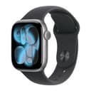 Apple Watch Series 11 42mm GPS Space Gray w Black Sport Band S/M MEQW4LW/A 2025