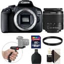 Canon EOS 2000D / Rebel T7 DSLR 24.1MP Camera + 18-55mm Lens + Accessory Kit