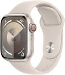 Apple Watch Series 9 (GPS + LTE) 45mm - Starlight Aluminum Case & Sport Band