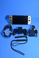 Nintendo Switch OLED Zelda Tears of the Kingdom Special Edition White Gold