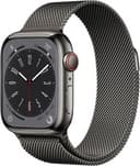 Apple Watch Series 8 (GPS + LTE)45MM Graphite Stainless Steel Case Milanese Loop