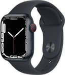 Apple Watch Series 7 GPS + LTE w/ 45MM Midnight Aluminum Case & Black Sport Band