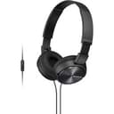 Sony MDR-ZX310AP/B ZX Series Headphones Stereo Headset w/ Microphone - Black