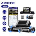 AZDOME 360° 4CH 4K 3"Dash Cam 5G WiFi GPS Dash Camera Front and Rear 128GB eMMC