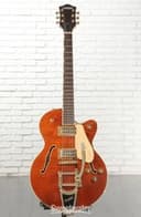 Gretsch LTD Broadkaster Jr. Semi-hollowbody Electric Guitar - Roundup Orange
