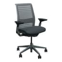 Steelcase Think V2 Task Chair Gray Mesh Adjustable Ergonomic Office Chair