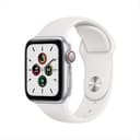 Apple Watch Series SE GPS+LTE w/ 40MM Silver Aluminum Case & White Sport Band