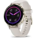 Garmin Venu 3S Fitness GPS Smartwatch Gold Bezel w/ Ivory Case (41mm)