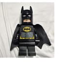 LEGO Batman DC Comics Super Heroes Digital Alarm Clock Black Yellow