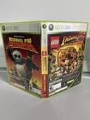 LEGO Indiana Jones & Kung Fu Panda Combo (Xbox 360) CIB 1 Year Warranty
