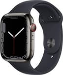 Apple Watch Series 7 (GPS + LTE) 45MM Graphite Stainless Steel Case Midnight