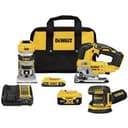 DeWalt DCK307D1P1R 20V MAX XR Cordless 3-Tool Combo Kit Certified Refurbished
