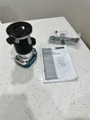 Makita 18V LXT Cordless Compact Router Trimmer Tool Only Edge Guide Set
