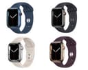 Apple Watch Series 7 45mm GPS + Cellular Stainless Steel + Sport Band 32GB