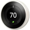 Google Nest 3rd Gen Learning Smart Wi-Fi App Control Thermostat - White