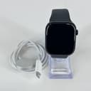 Apple Watch (Series 10) 46mm Jet Black Aluminum (LTE) w/ Black Sport - Good