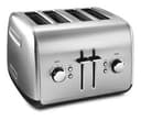 KitchenAid Refurbished 4-Slice Toaster with Manual High-Lift Lever, RKMT4115