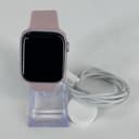 Apple Watch (Series 9) 41mm Pink Aluminum (GPS) w/ Pink Sport Band - Good 