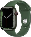 Apple Watch Series 7 GPS + LTE w/ 45MM Green Aluminum Case & Clover Sport Band