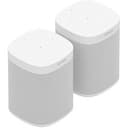 Sonos One Gen 2 Voice Controlled Smart Speaker White 2 Pack (Refurbished)