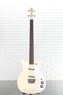 Danelectro '59DC Short Scale Bass Guitar - Vintage Cream