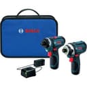 Bosch 12V Pocket Driver & Impact Driver Combo Kit Refurbished