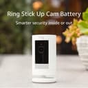 Ring Stick Up 3rd Gen HD Security Camera Indoor Outdoor Wireless 2way Talk White