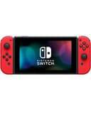 Nintendo Switch Console Black With Red Joy Cons 32GB - Very Good