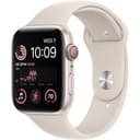Apple Watch SE 2022 (40mm, Wi-Fi, GPS + LTE) 1.57" Fully Unlocked, Aluminum Case