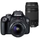 Canon EOS 2000D 24.1MP DSLR Camera + 18-55mm III Lens + 75-300mm Lens
