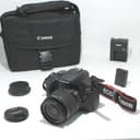 Excellent Canon Rebel T7 Camera w/18-55mm Lens Low Shutter Count + 1yr Warranty