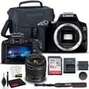 Canon 250D DSLR Camera W/ 18-55mm Lens + Bag + Sandisk 64GB Card + More