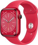 Apple Watch Series 8 (GPS + LTE) 45MM Red Aluminum Case & Red Sport Band