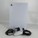 Sony PlayStation 5 Disc Edition Console White 825GB w/ Controller - Very Good